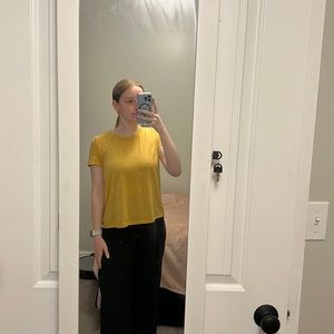 Yellow shirt